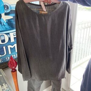 Yamamoto casual pants and top